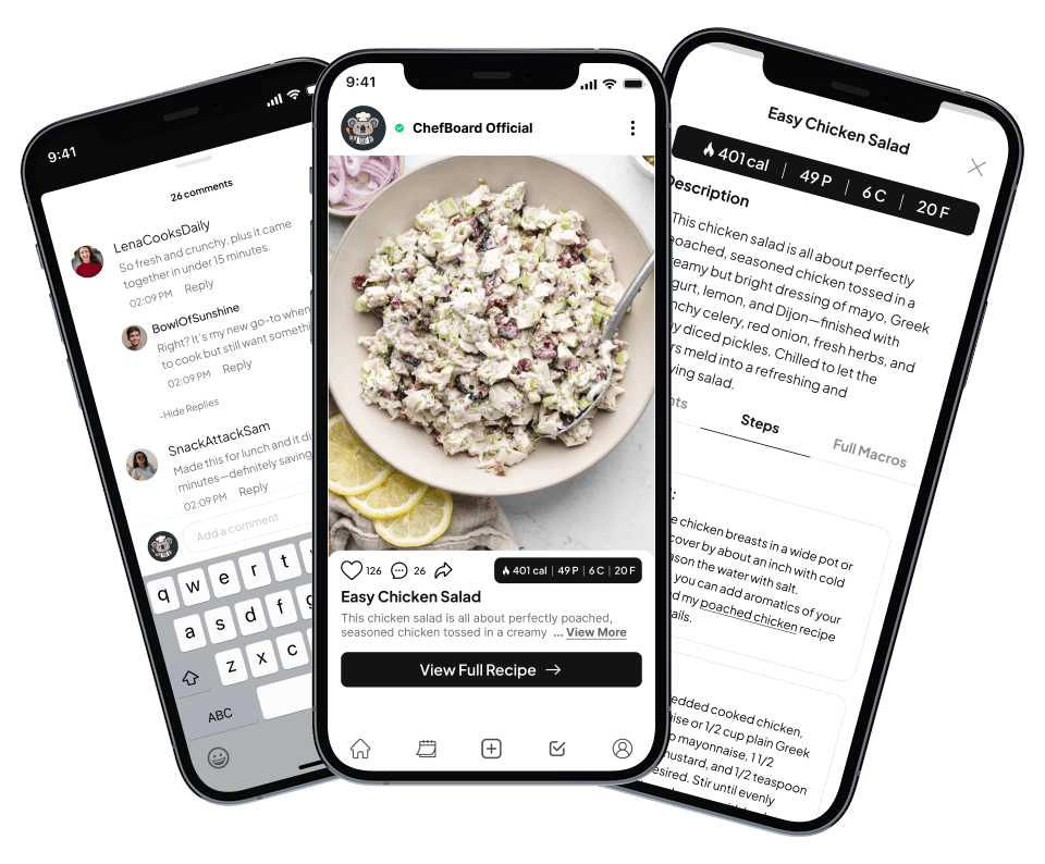 ChefBoard app preview